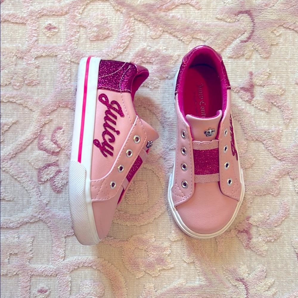 Juicy Couture Pink Kids Sneakers